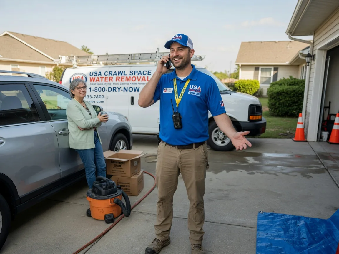Crawl Space Water Removal Cameron, MO FAQs